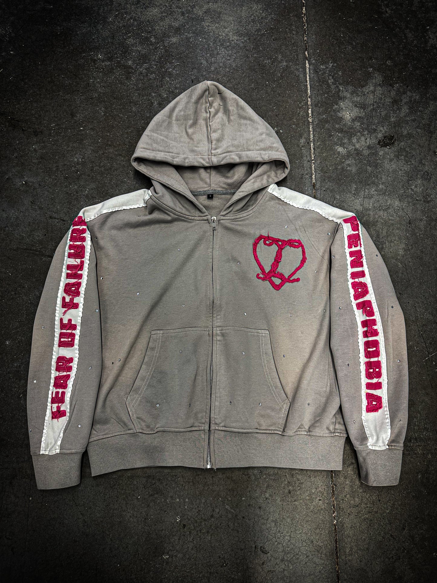 PENIAPHOBIA ZIP-UP HOODIE