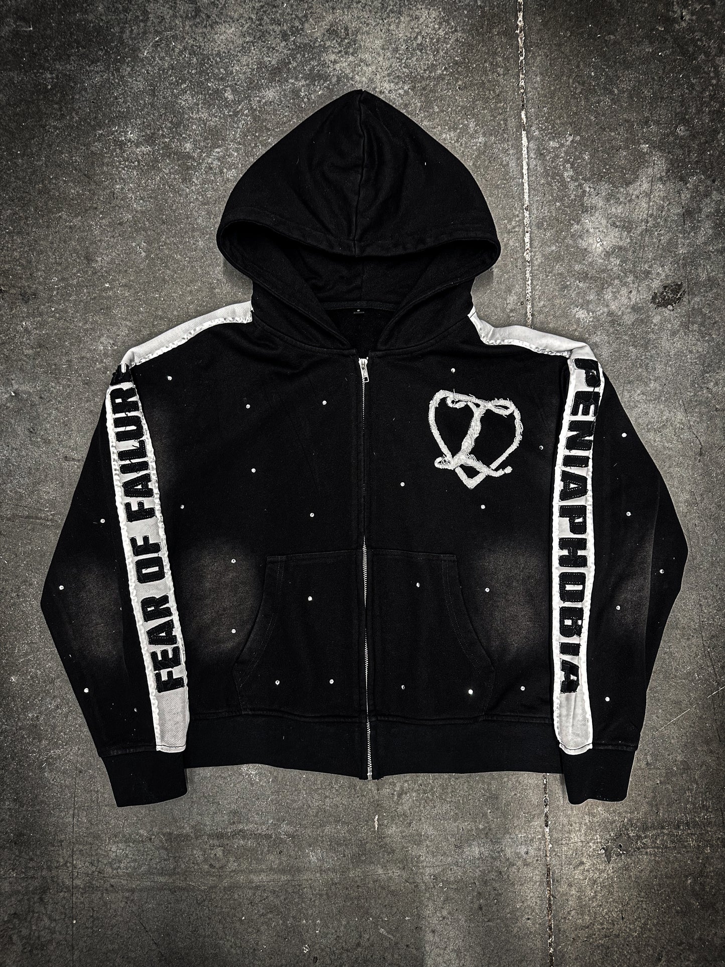 PENIAPHOBIA ZIP-UP HOODIE